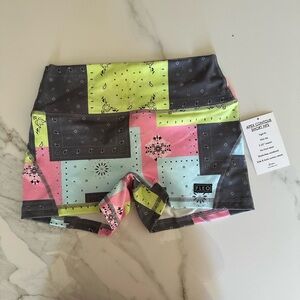Fleo Multicolor Bandana Print Shorts